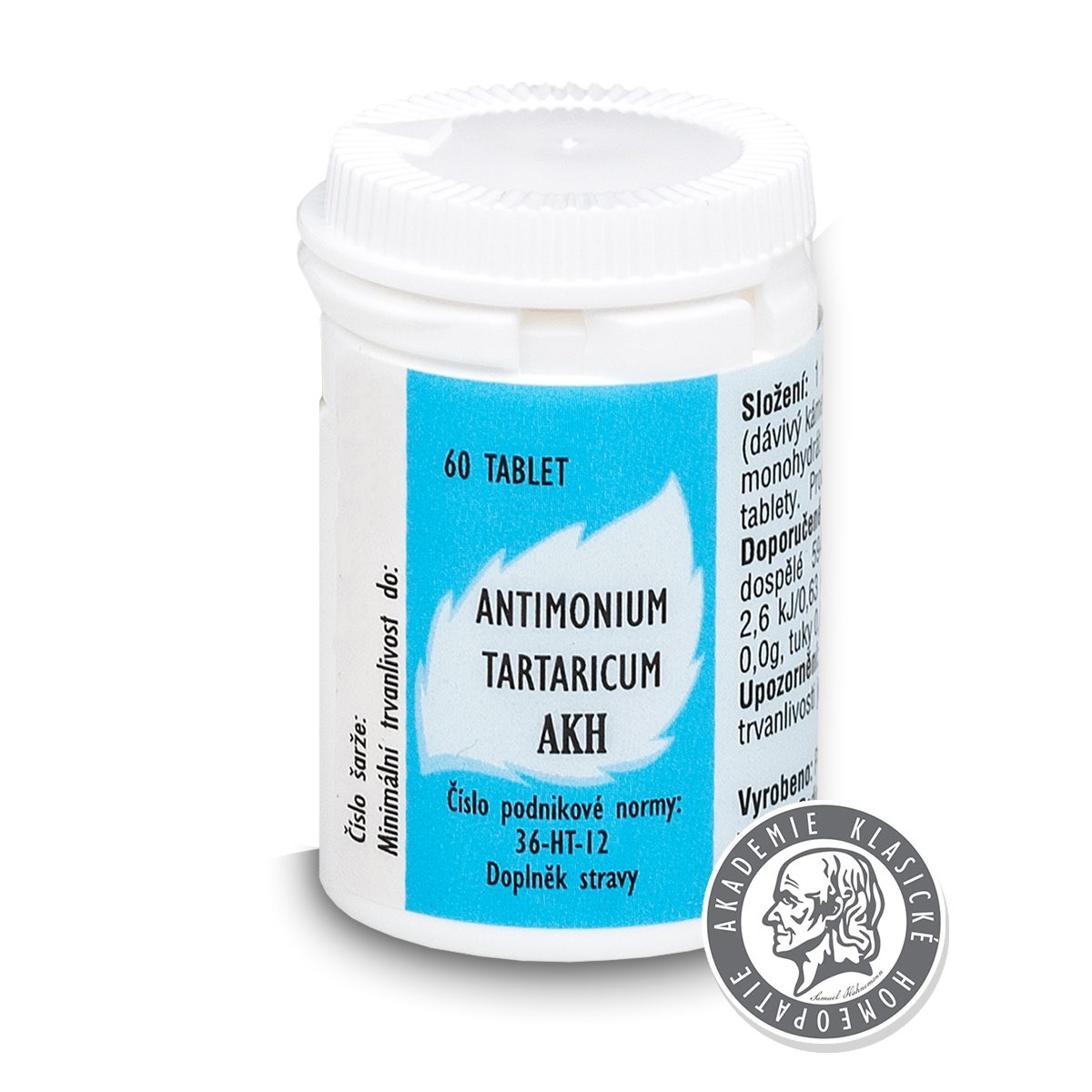 ANTIMONIUM TARTARICUM AKH 60 tbl.