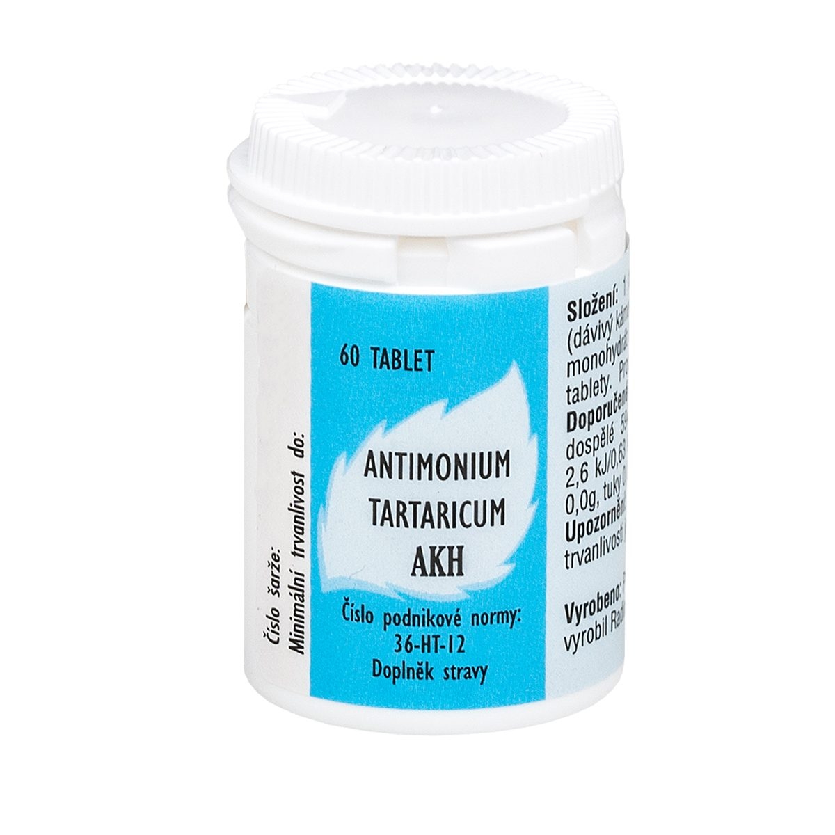 ANTIMONIUM TARTARICUM AKH 60 tbl.