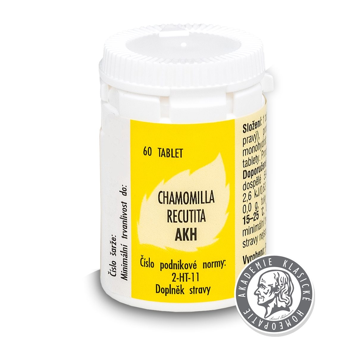 CHAMOMILLA RECUTITA AKH 60 tbl.