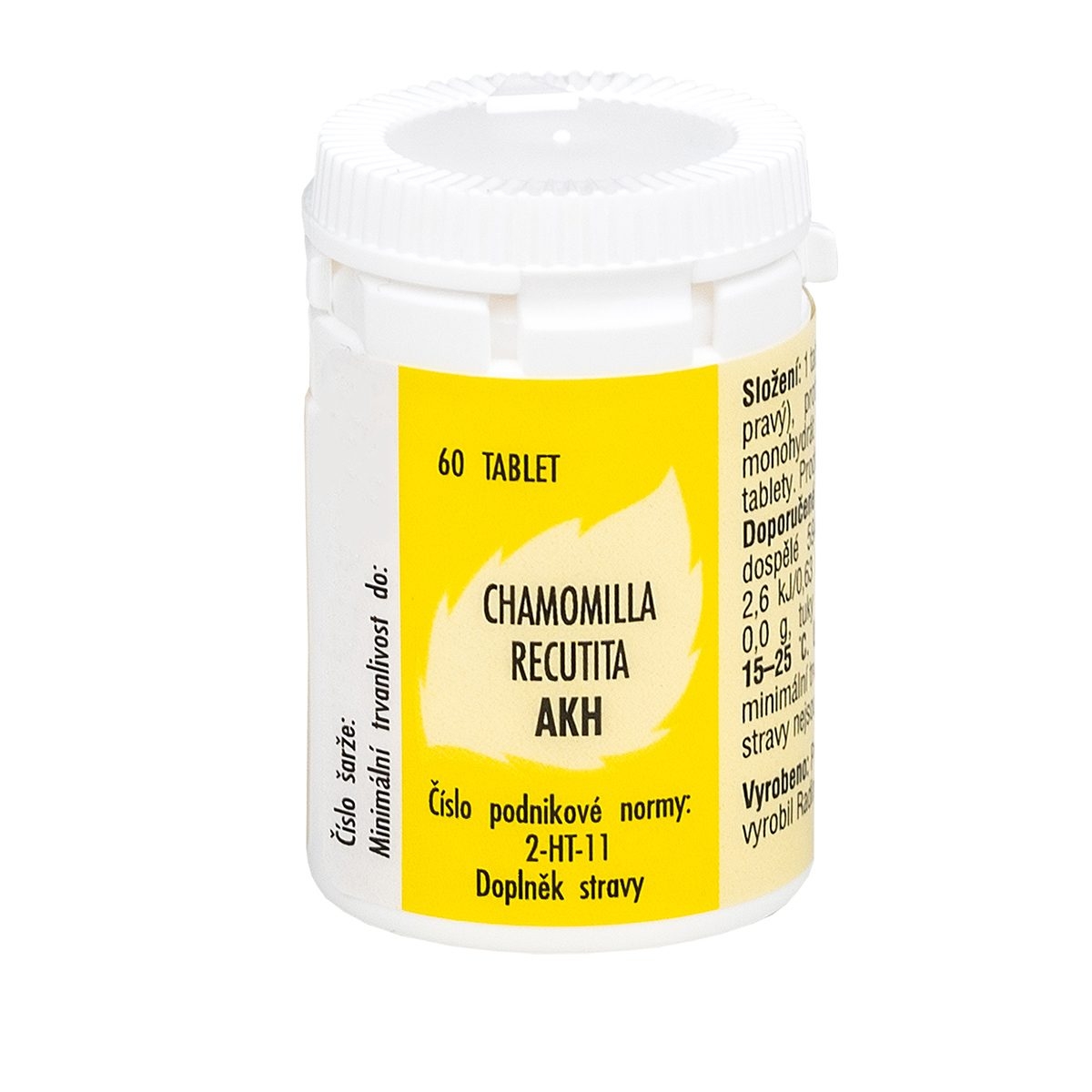 CHAMOMILLA RECUTITA AKH 60 tbl.