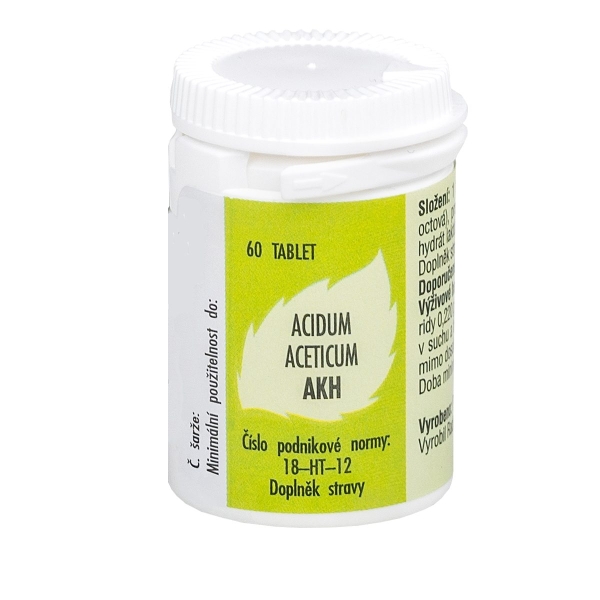 ACIDUM ACETICUM AKH 60 tbl.
