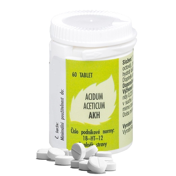 ACIDUM ACETICUM AKH 60 tbl.