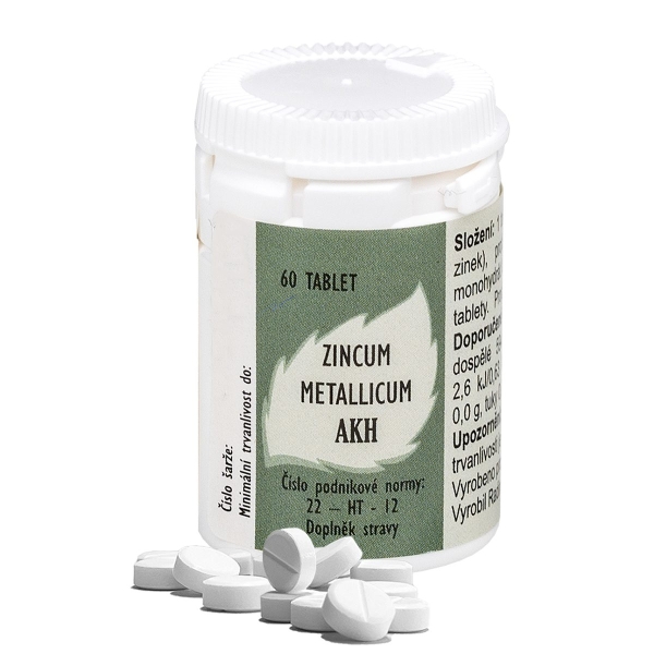 ZINCUM METALLICUM AKH 60 tbl.