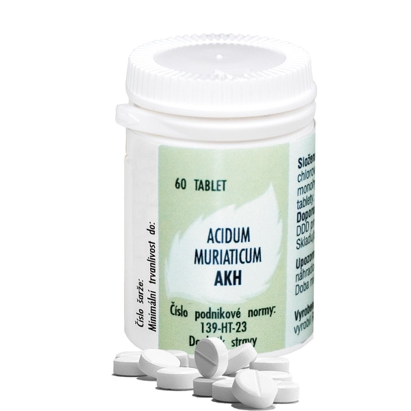 ACIDUM MURIATICUM AKH 60 tbl.