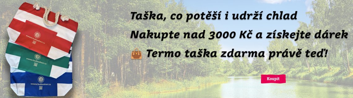 Nakupte nad 3000 Kč a získejte termo tašku zdarma!